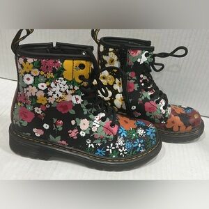 COPY - Dr. Marten Black Floral Boots